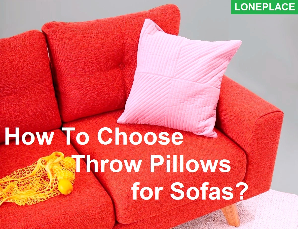 How To Choose Throw Pillows For Your Big Boring Sofa