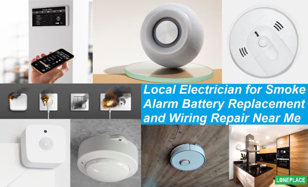 Call your local residential electrician for fast, reliable Smoke Alarm Battery Replacement and Wiring Repair . Stay protected—schedule your service today!