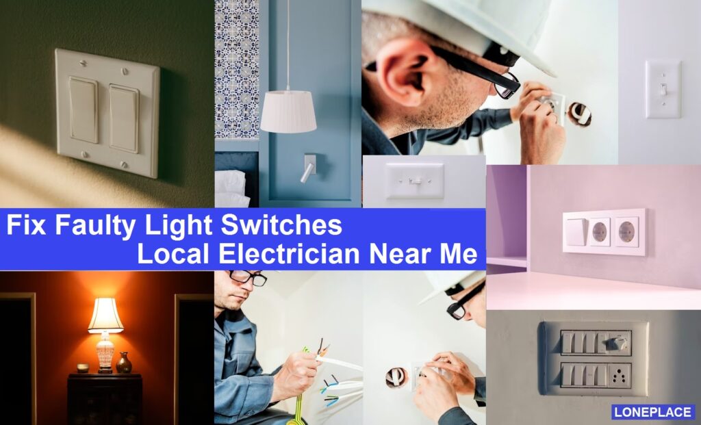 Local Electrician for Repair Faulty Light Switches Near Me