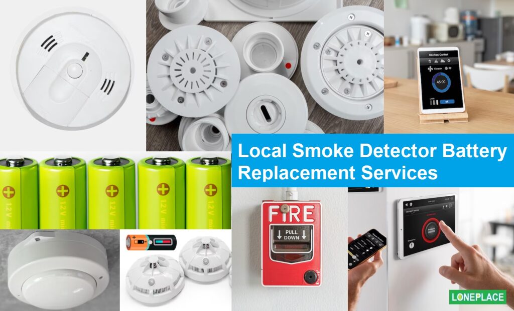 Local Smoke Detector Battery Replacement Services nearby