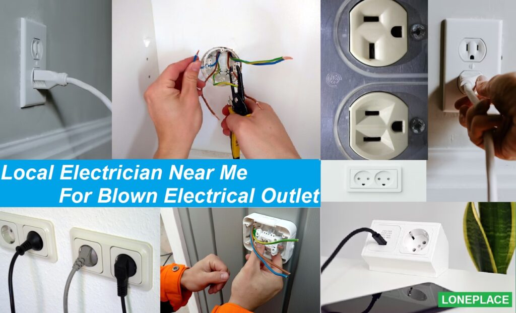 local licensed Electrician for Blown Outlets